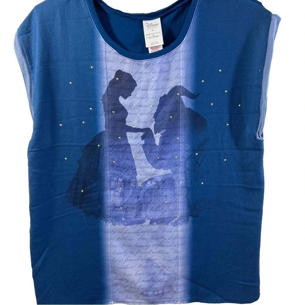 Disney Beauty and The Beast Belle Top Medium